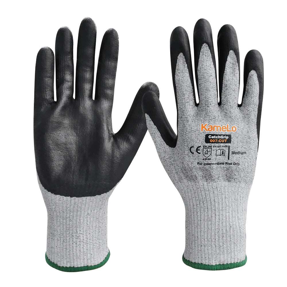 KameLo 007-CUT(E) Cut-Resistant Coated Gloves