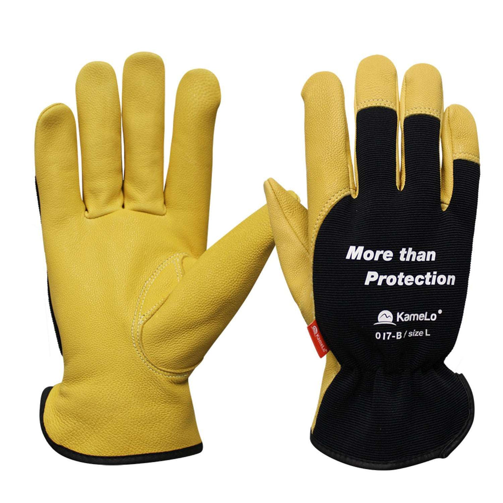 KameLo 017-B Goatskin Work Gloves