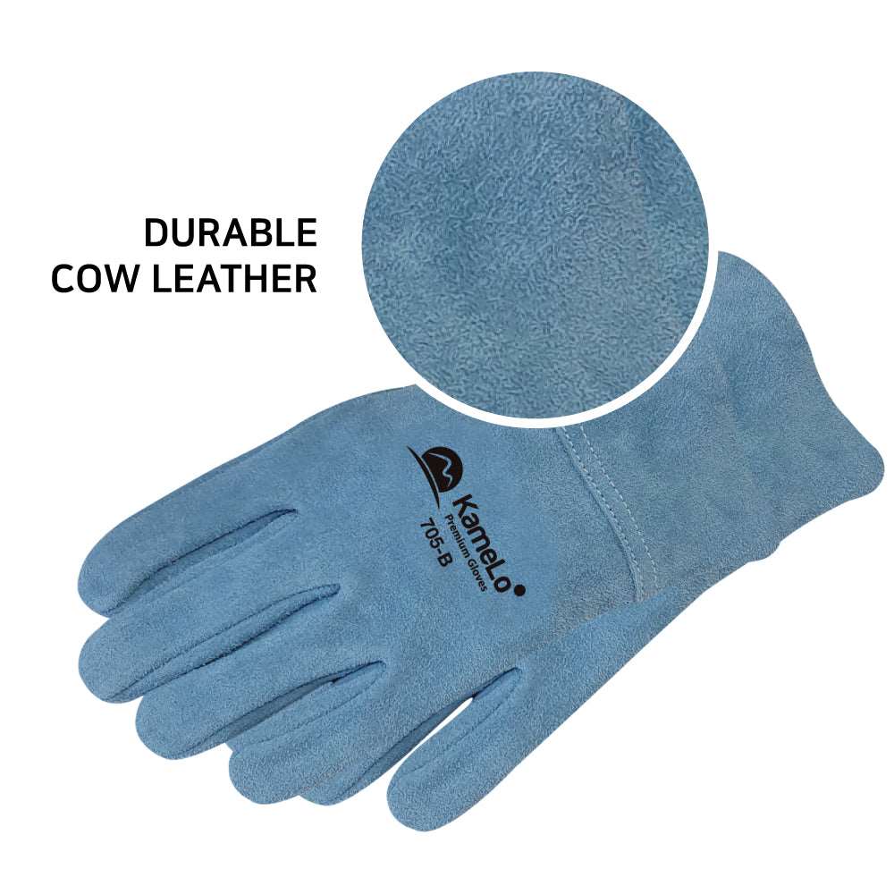 KameLo 705-B Leather Work Gloves