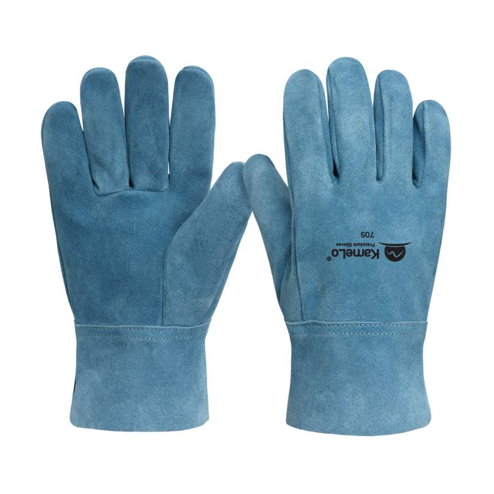 KameLo 705-B Leather Work Gloves